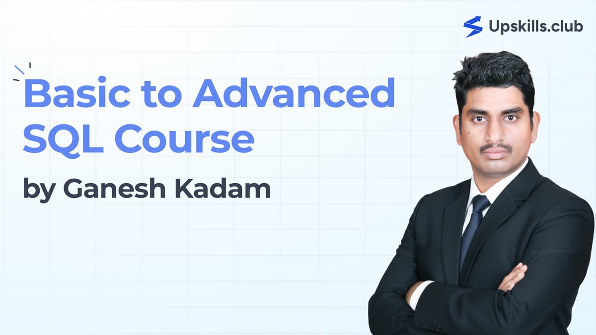 Basic to Advanced SQL Course