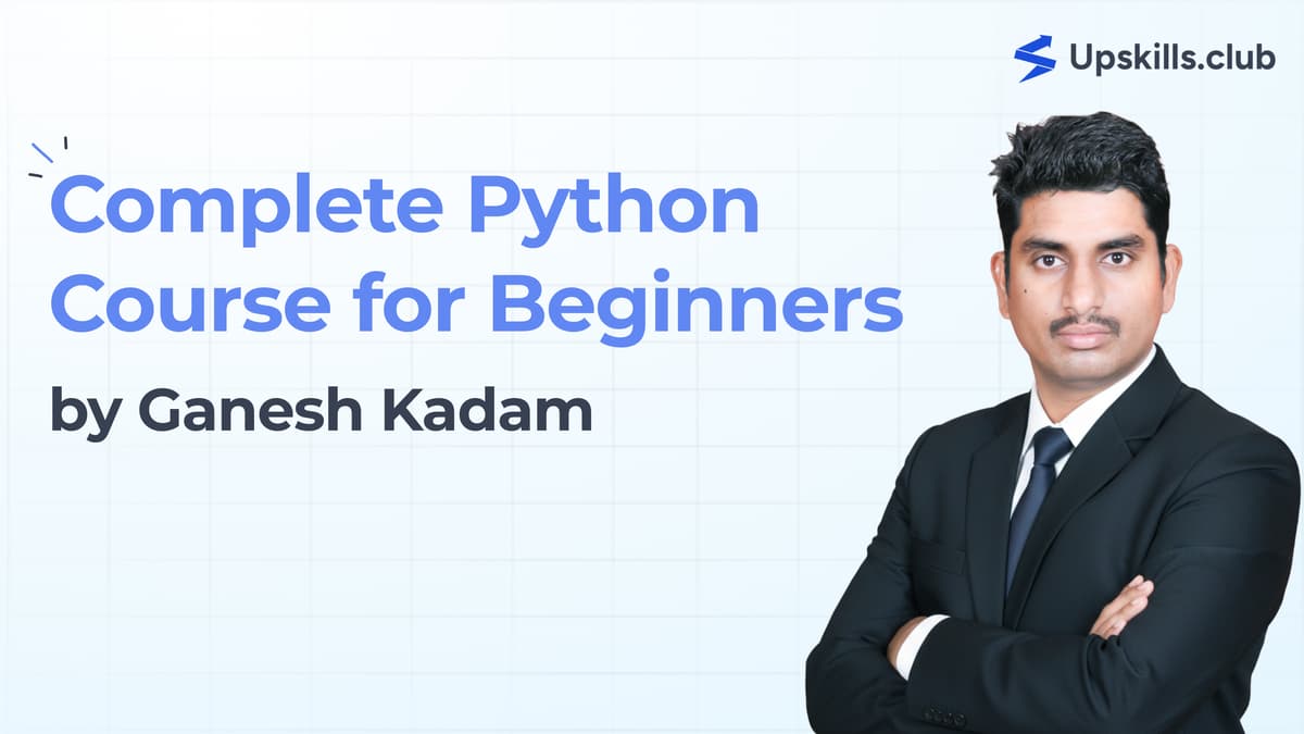 Complete Python Course for Beginners