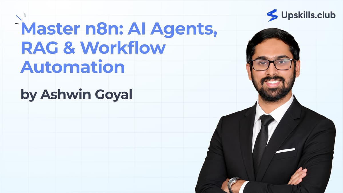 Master n8n: AI Agents, RAG & Workflow Automation